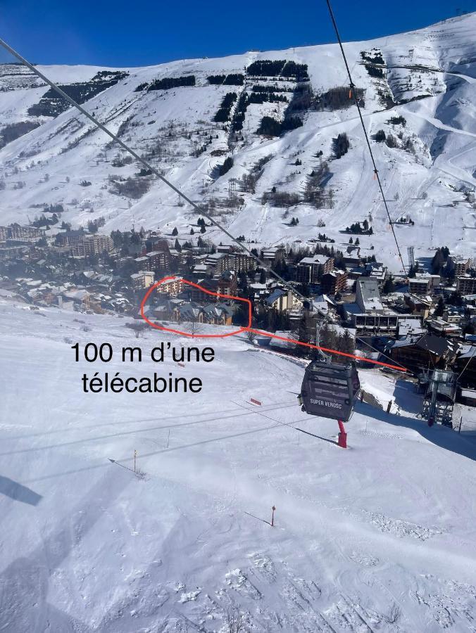 Pluton B63 Apartment Les Deux Alpes Ngoại thất bức ảnh